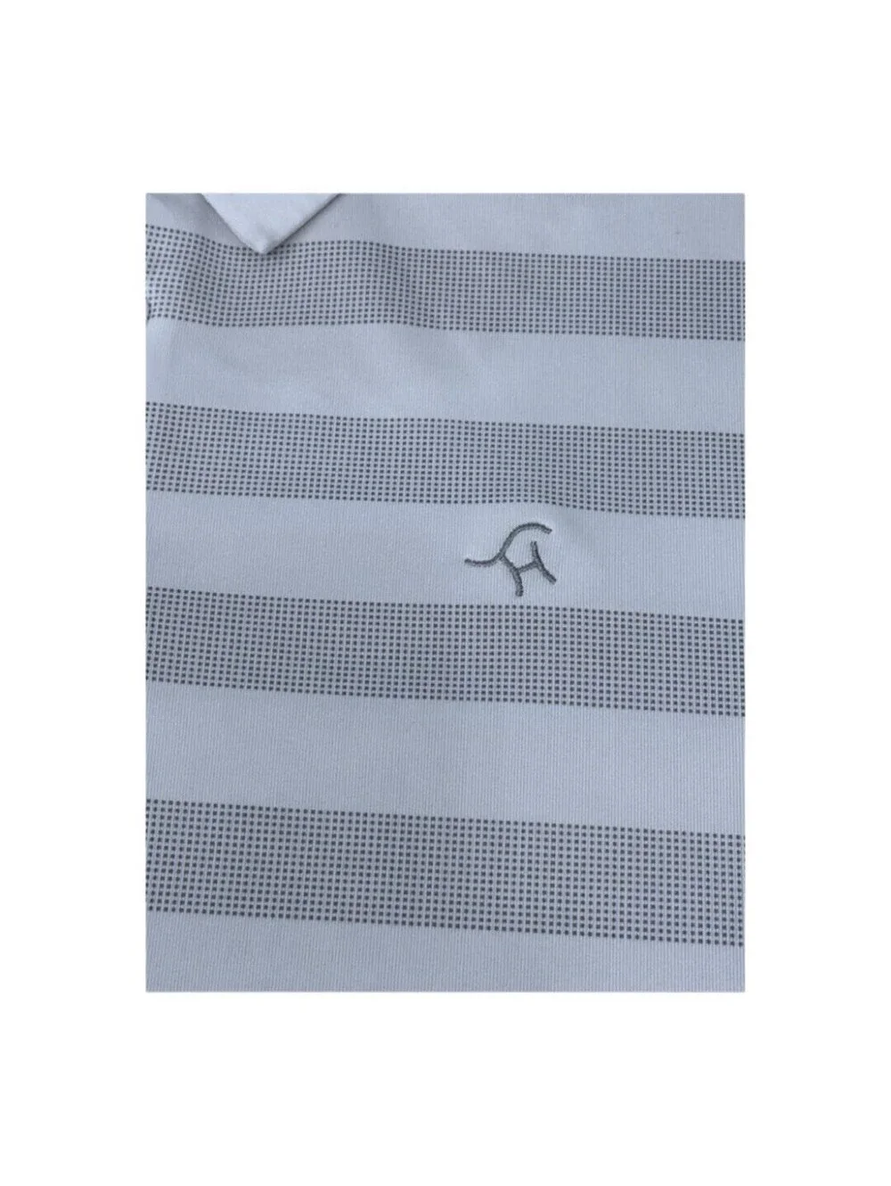 Adidas Golf Climacool Black and White Striped Casual Sport Polo Men’s Size 2XL